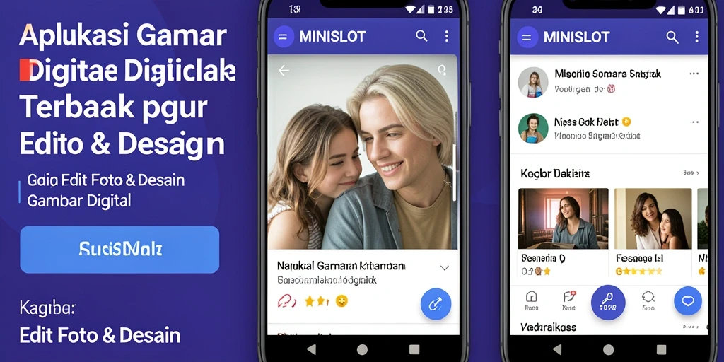 Antarmuka MINISLOT yang menarik dan fungsional untuk Gambar Digital.