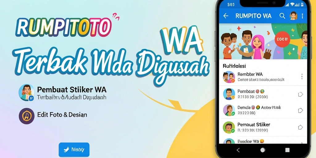 Antarmuka RUMPITOTO yang menarik dan mudah digunakan.